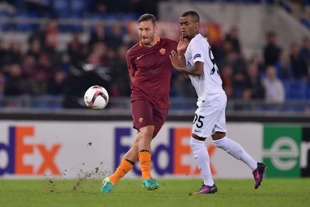 Totti in azione