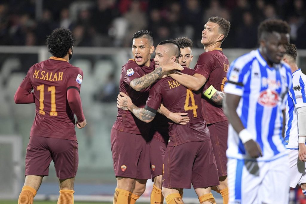 Pescara 1-4 Roma